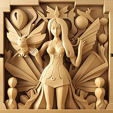 3D model The Princess and the Togepi Enter Kasumi Togepy and the (STL)